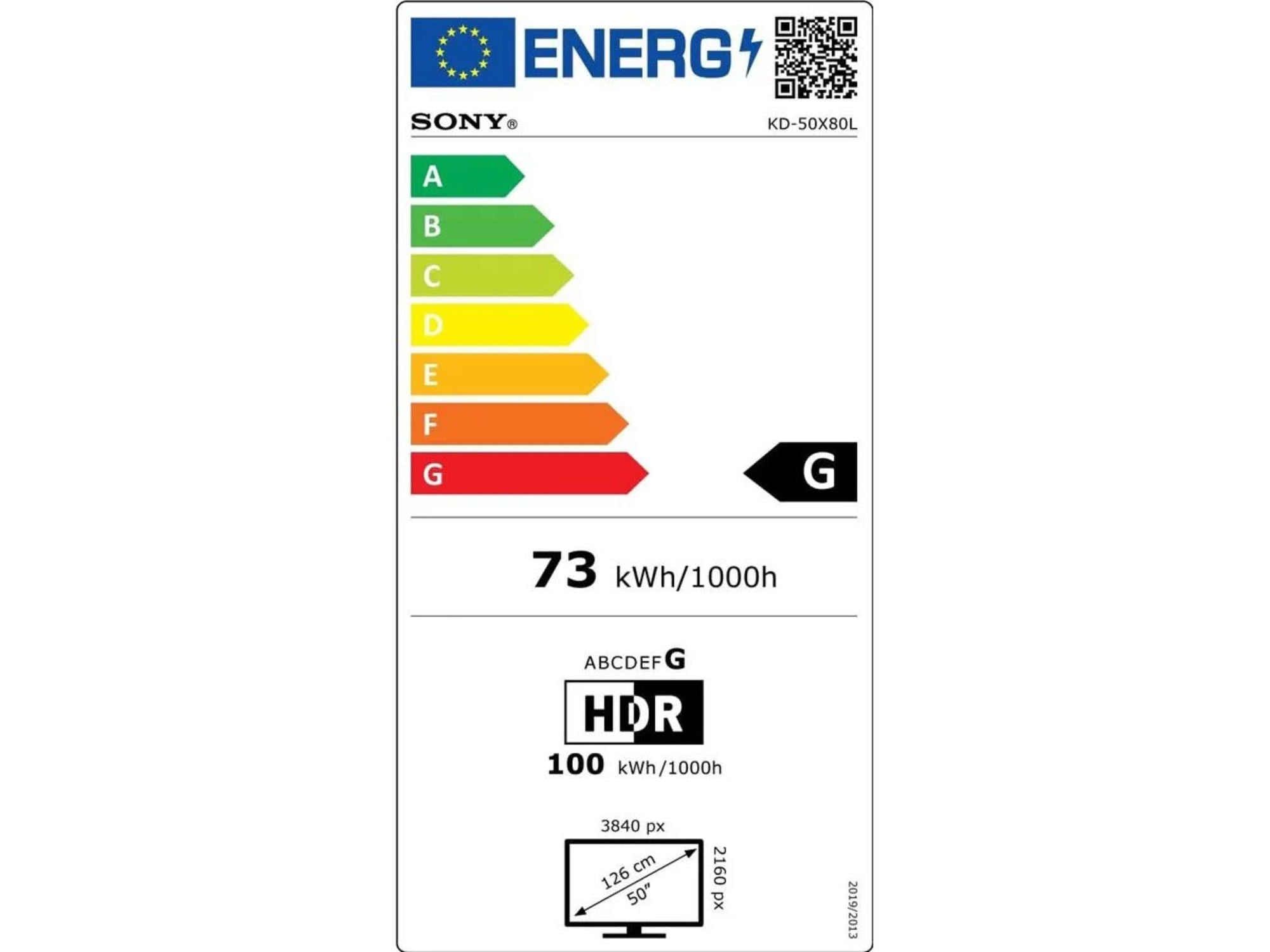 SONY KD-50X80L