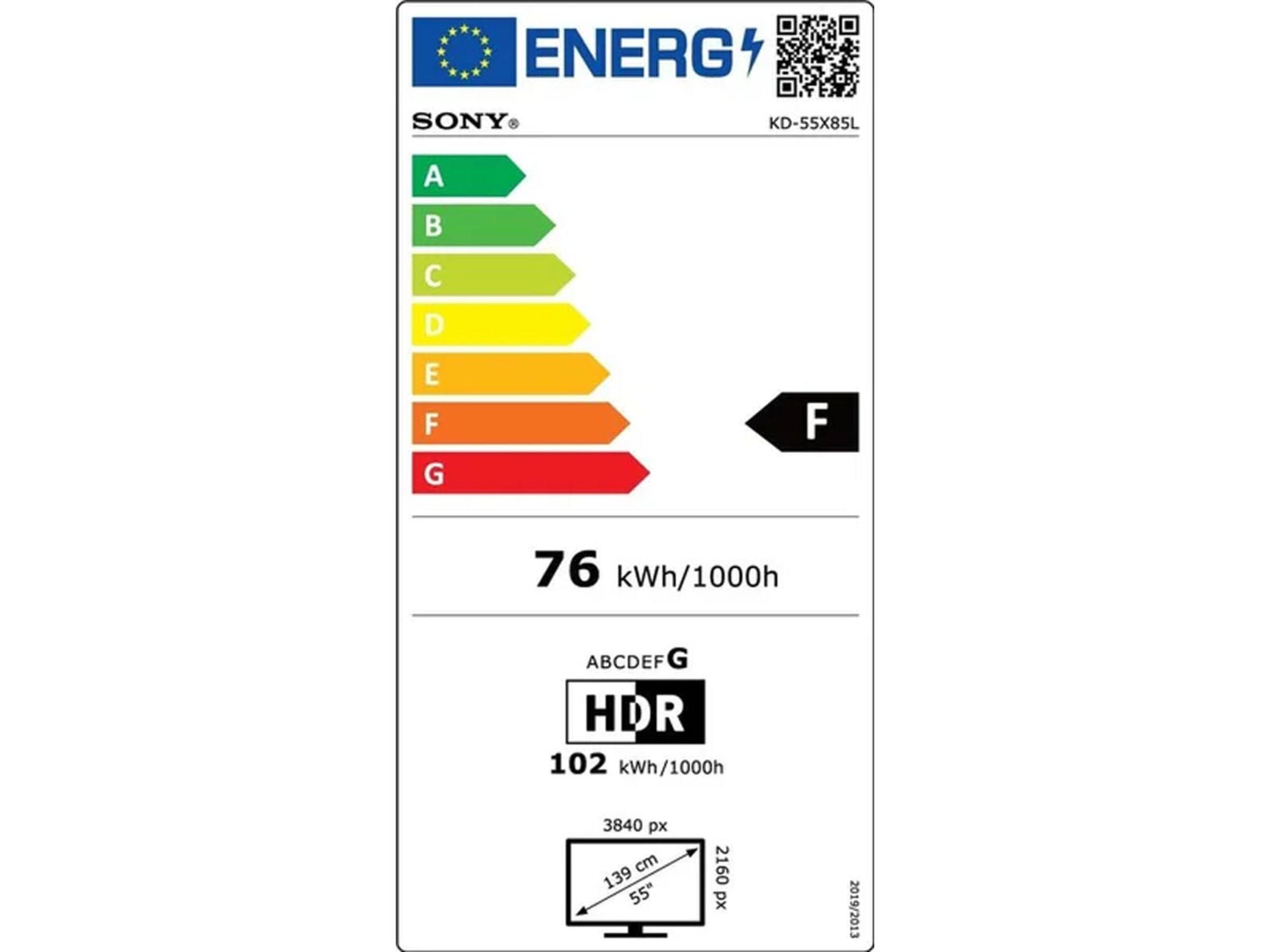 SONY KD-55X85L