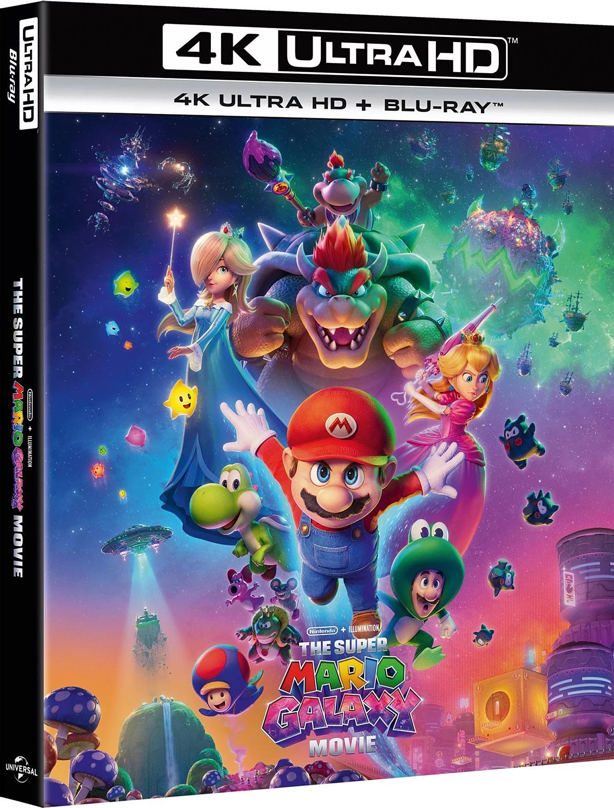 SUPER MARIO GALAXY, LE FILM  - COMBO UHD 4K + BD