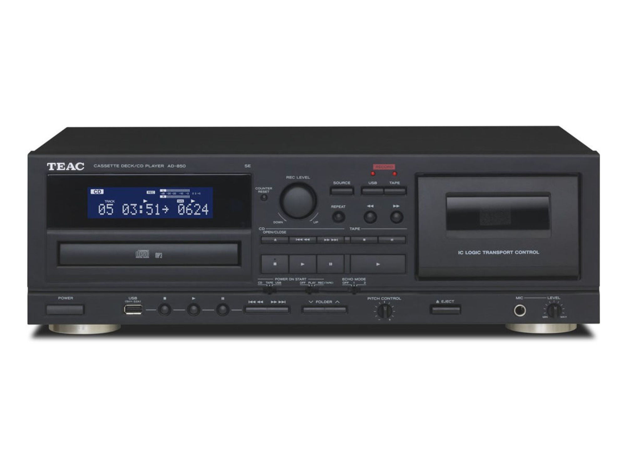 TEAC AD-850 SE Noir