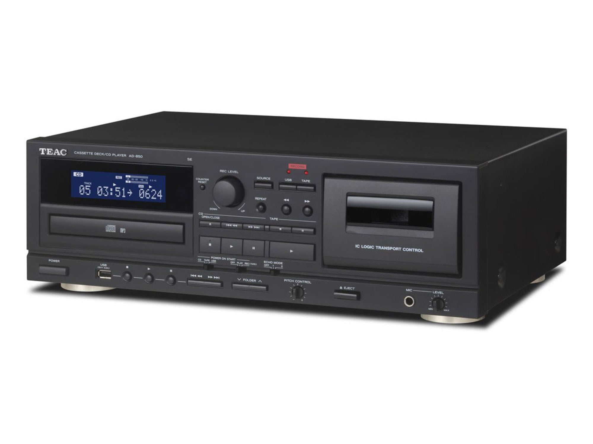 TEAC AD-850 SE Noir