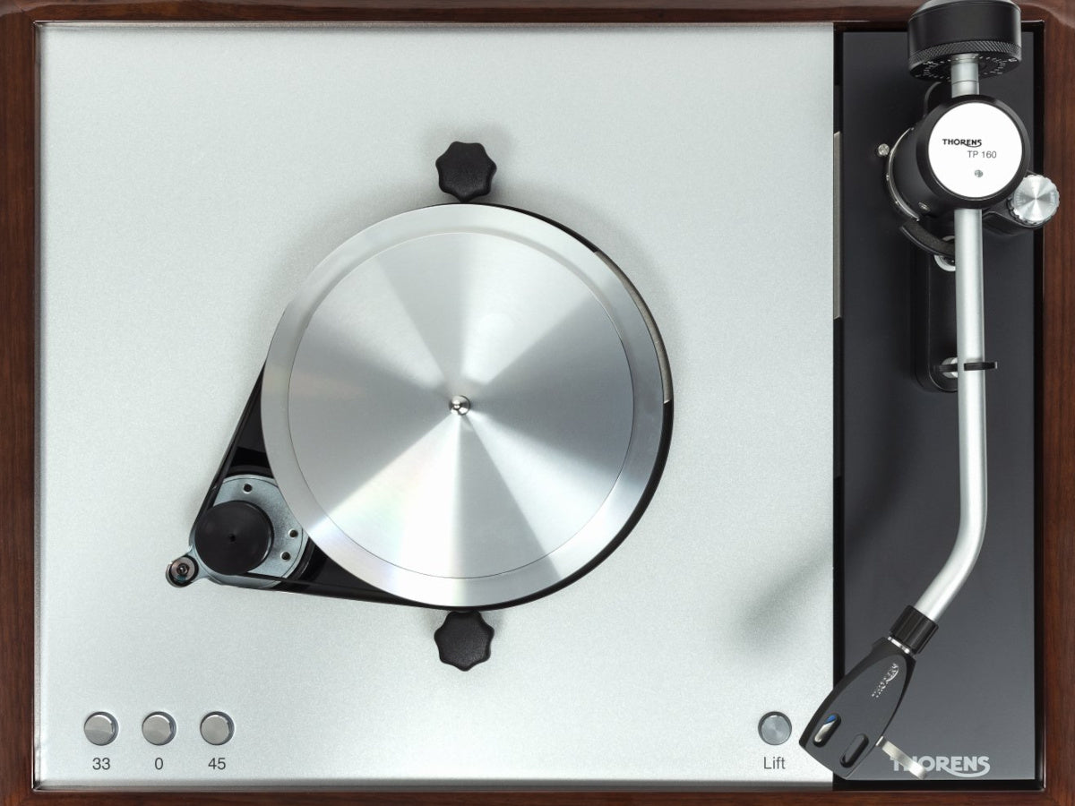 Thorens TD 1601 TP 160 Noyer (détail)