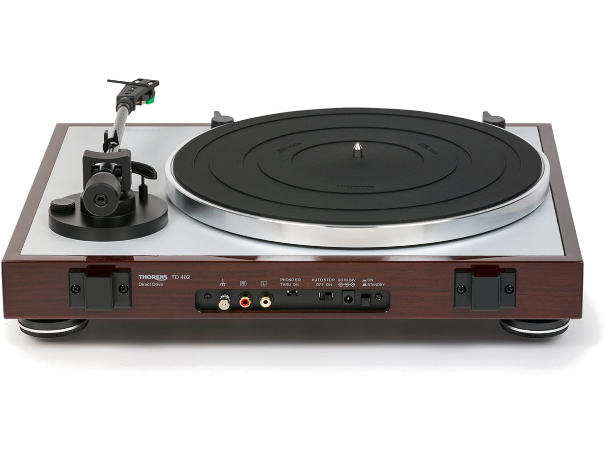 Thorens TD 402 DD Noyer (connectique)
