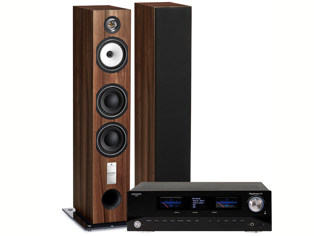 Pack TRIANGLE  Antal EZ Chataignier - ADVANCE PARIS Playstream A7 - TRIANGLE Symphony 2x3m - ADVANCE PARIS WTX500