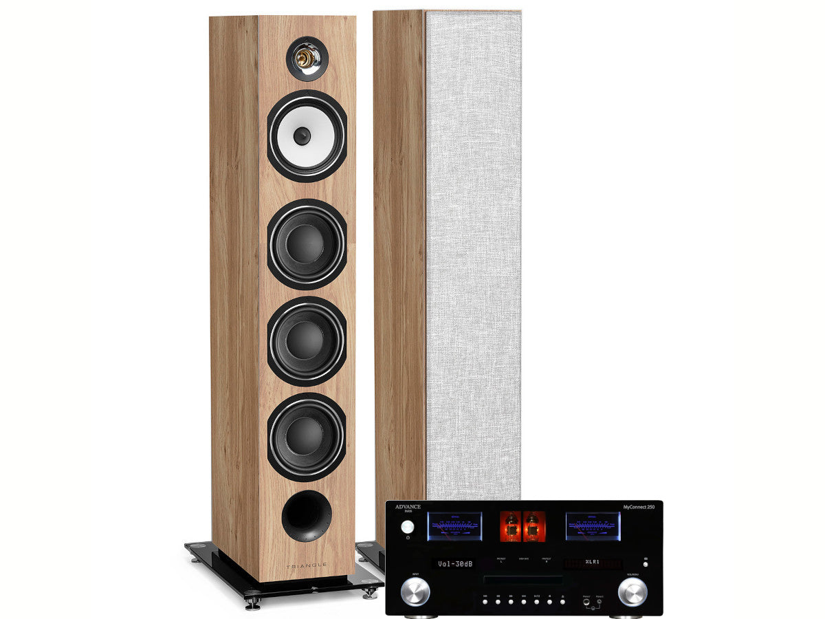 Pack TRIANGLE  Australe EZ Chene Clair - ADVANCE PARIS Myconnect 250 - TRIANGLE Symphony 2x3m - ADVANCE PARIS WTX500