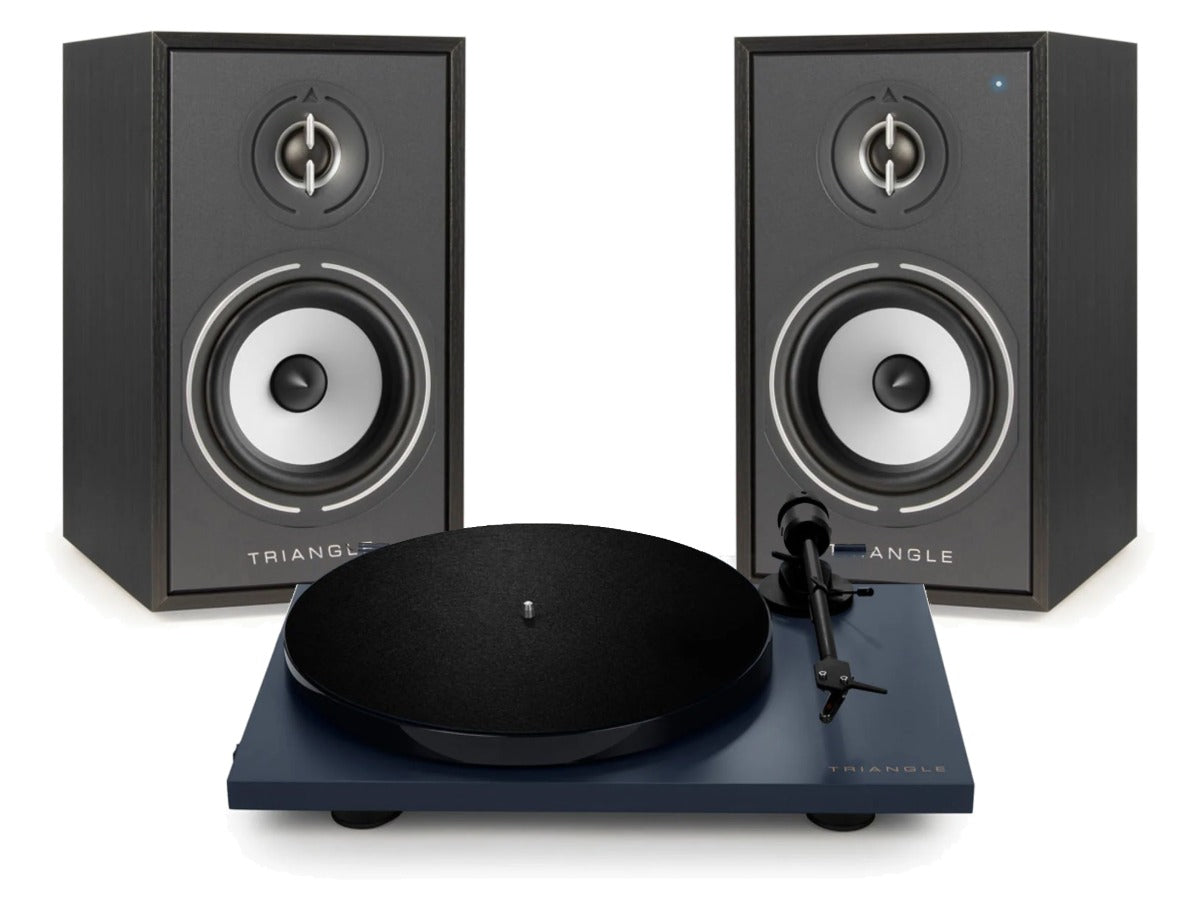 TRIANGLE BOREA BR02 Connect Black + Platine LUNAR 1 Bleu