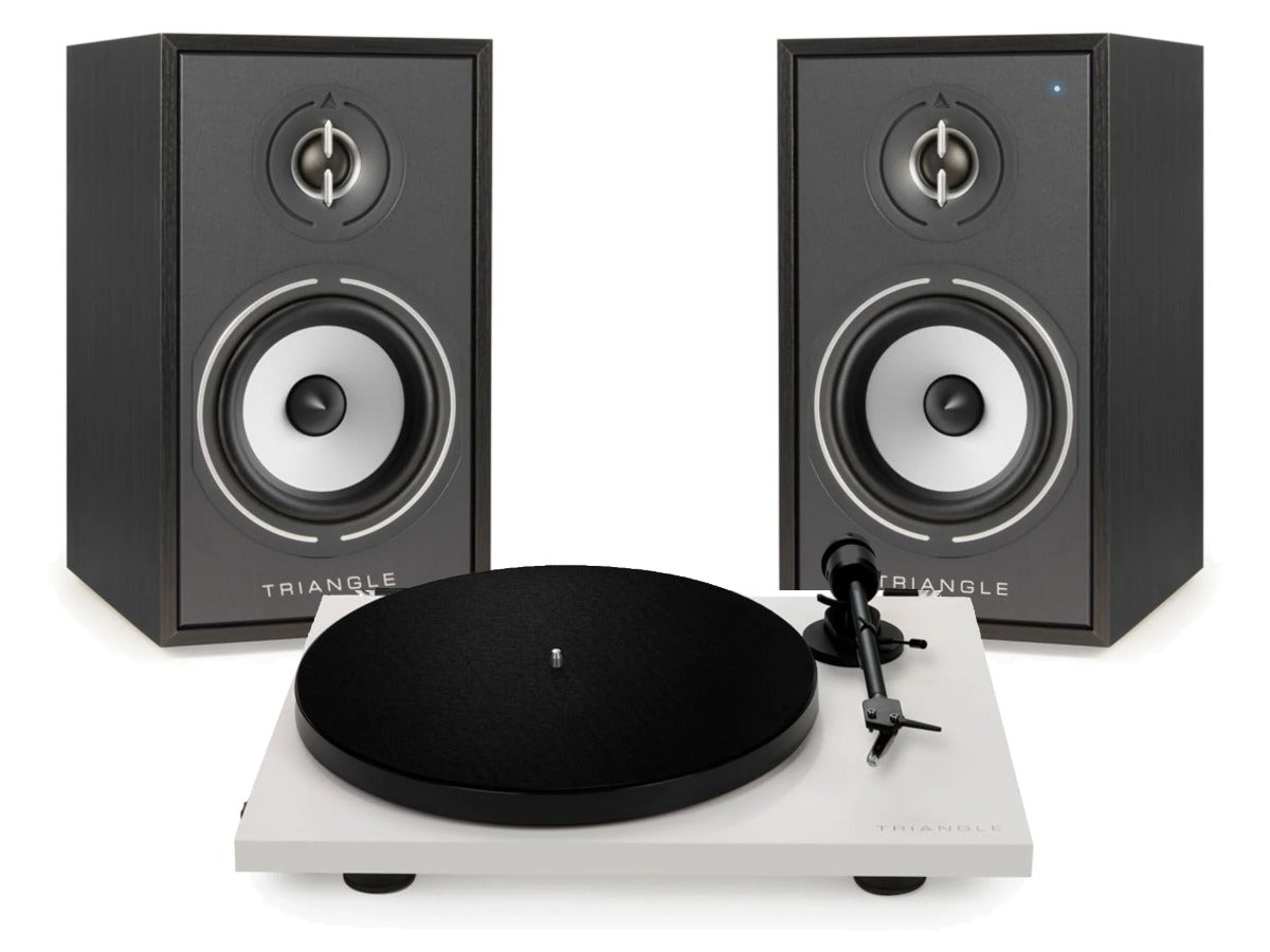 TRIANGLE BOREA BR02 Connect Black + Platine LUNAR 1 Crème