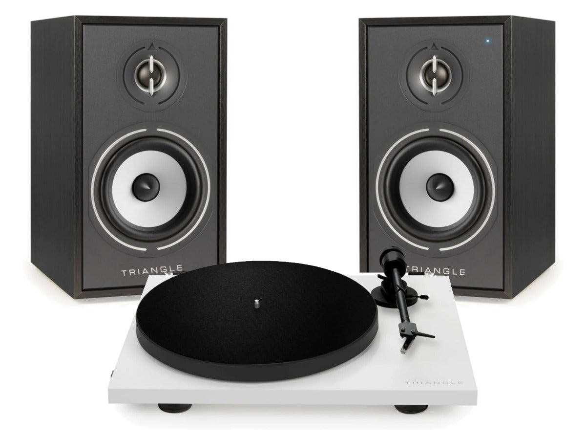 TRIANGLE BOREA BR02 Connect Black + Platine LUNAR 1 White