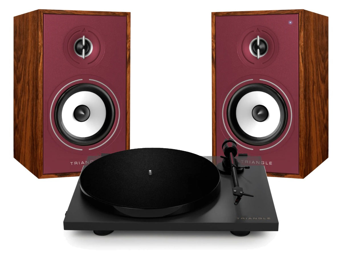 TRIANGLE BOREA BR02 Connect Bordeaux + Platine LUNAR 1 Black