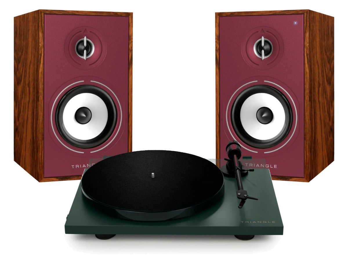 TRIANGLE BOREA BR02 Connect Bordeaux + Platine LUNAR 1 Green
