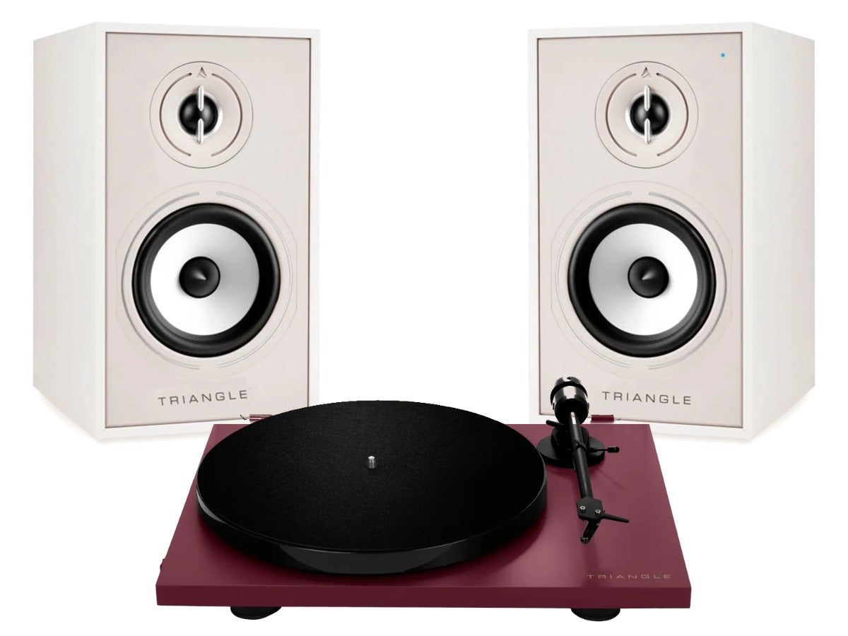 TRIANGLE BOREA BR02 Connect Crème + Platine LUNAR 1 Bordeaux