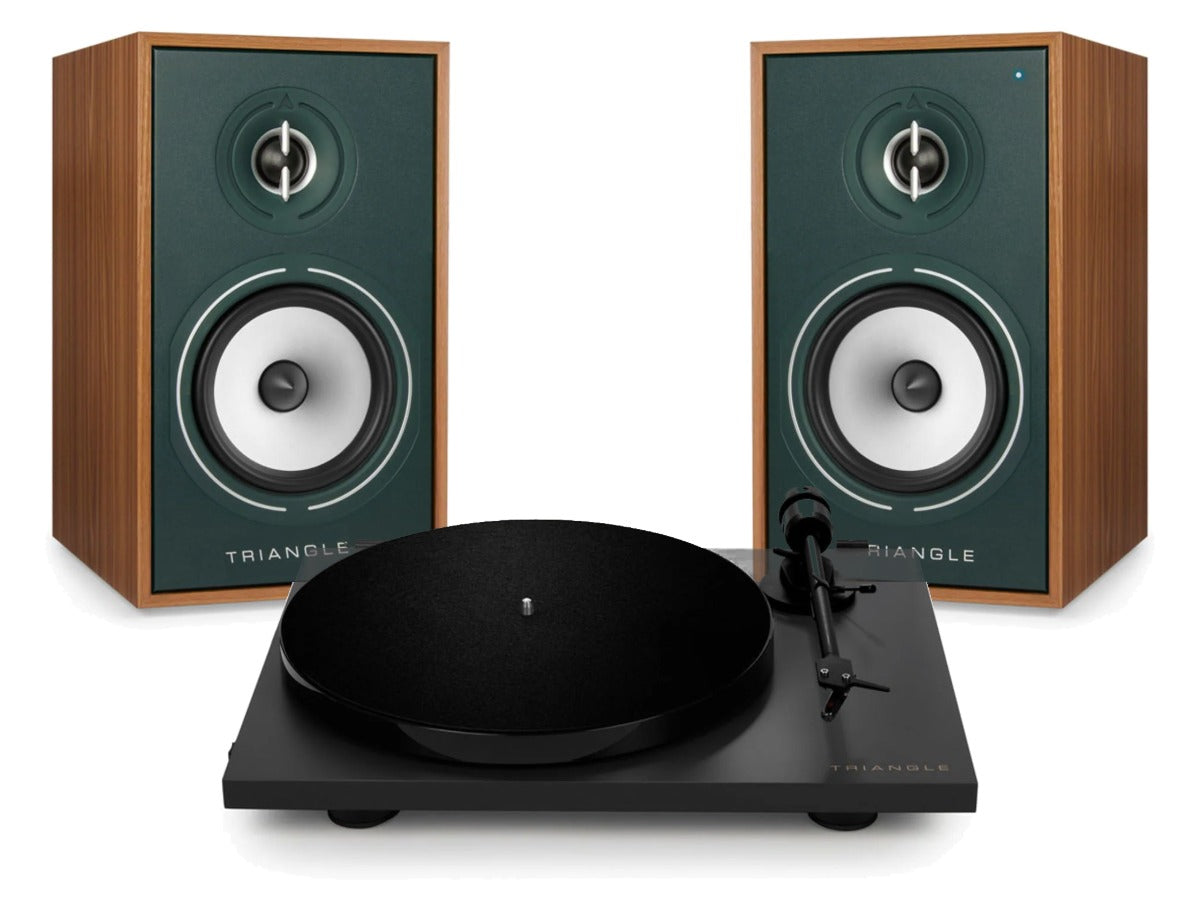 TRIANGLE BOREA BR02 Connect Green + Platine LUNAR 1 Black