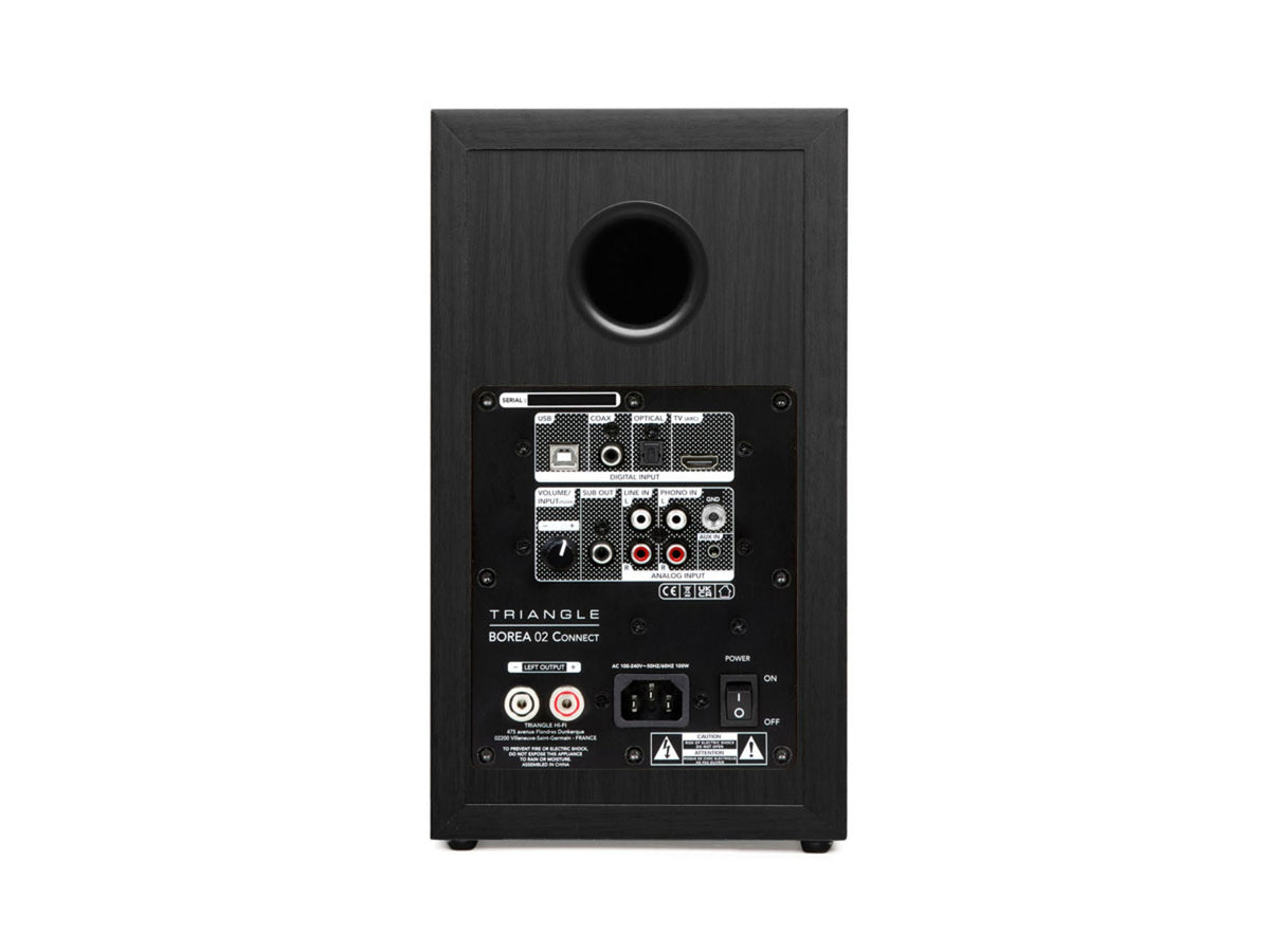 TRIANGLE BOREA BR02 Connect Black arrière 2 #TRIANGLE BOREA BR02 Connect (la paire) (Couleur)_Black