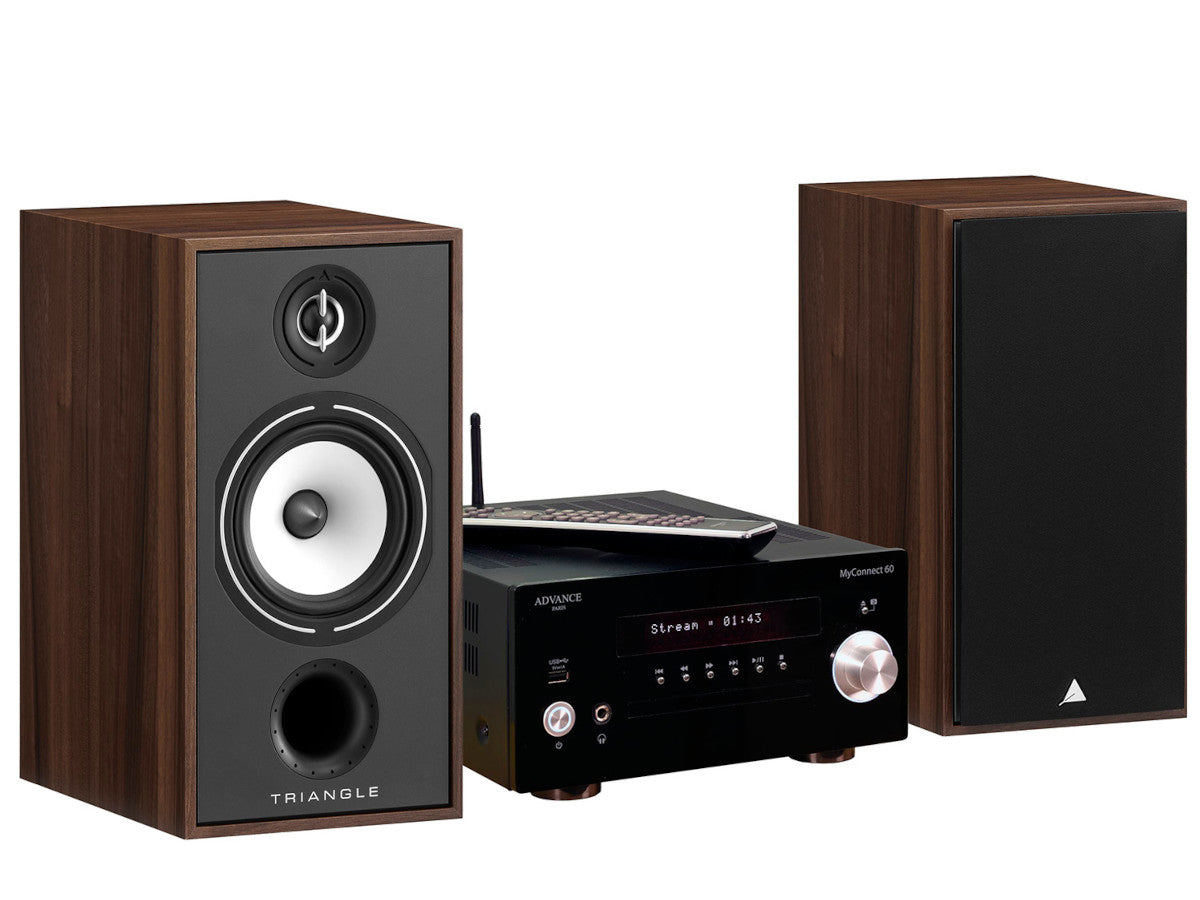 Pack TRIANGLE  BR04 Chataignier - ADVANCE PARIS Myconnect 60 Noir - TRIANGLE Opéra 2x5m