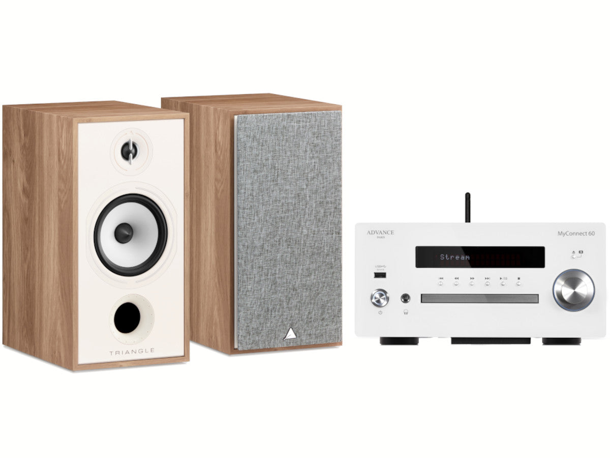 Pack TRIANGLE  BR04 Chêne Clair - ADVANCE PARIS Myconnect 60 Blanc - TRIANGLE Opéra 2x5m