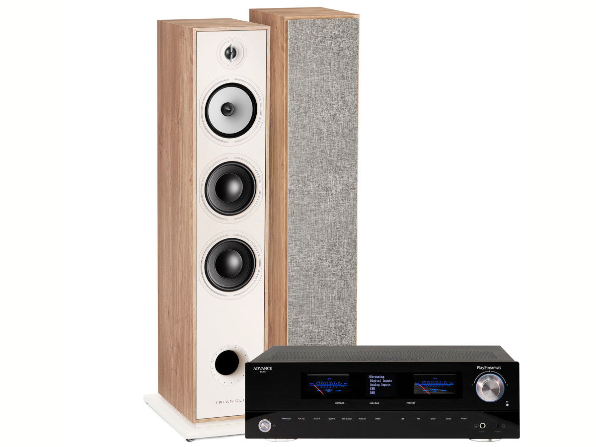 Pack TRIANGLE Borea BR08 Chene Clair - ADVANCE PARIS Playstream A5 - TRIANGLE Symphony 2x3m - ADVANCE Paris WTX500