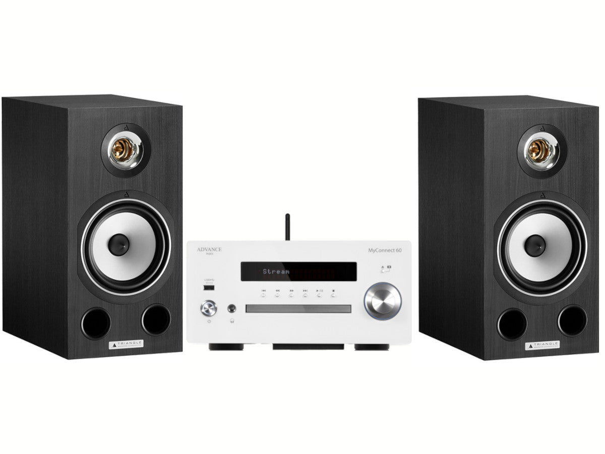 Pack TRIANGLE  Comete EZ Frene Noir - ADVANCE PARIS Myconnect 60 Blanc - TRIANGLE Symphony 2x3m