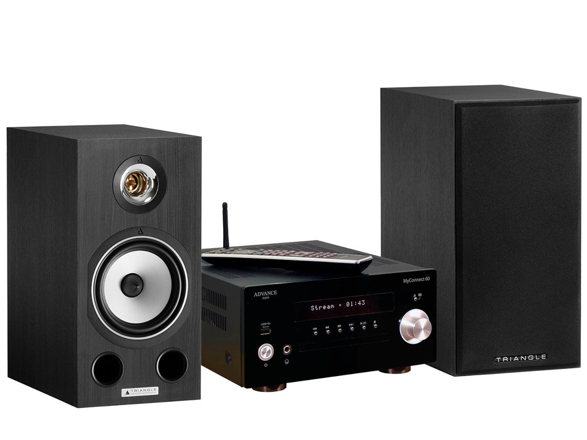 Pack TRIANGLE  Comete EZ Frene Noir - ADVANCE PARIS Myconnect 60 Noir - TRIANGLE Symphony 2x3m