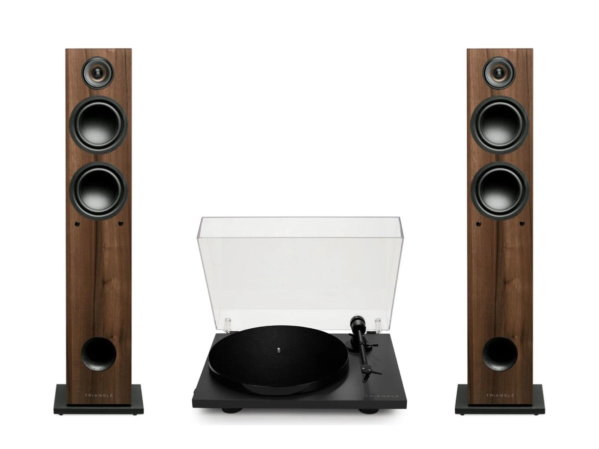 TRIANGLE LN05A Châtaignier + Platine LUNAR 1 Black