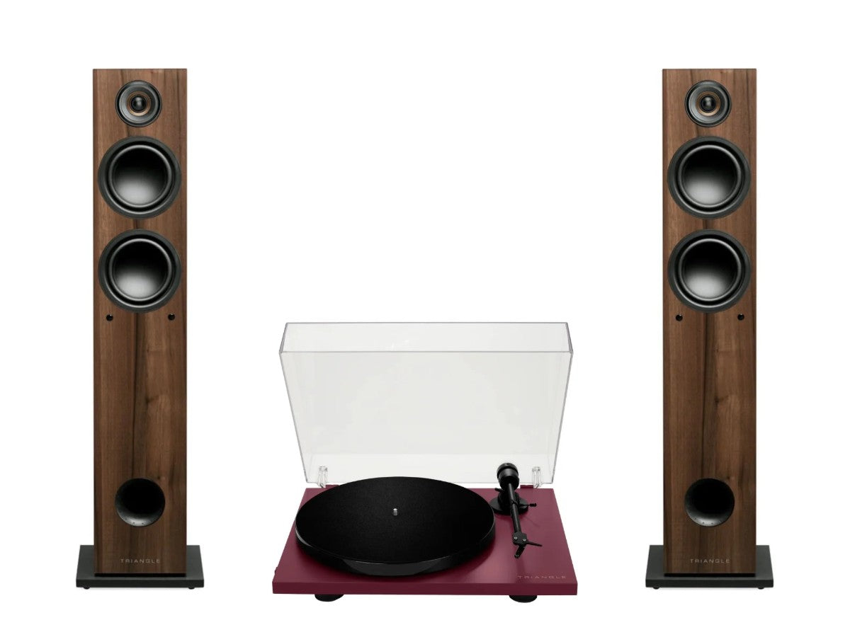 TRIANGLE LN05A Châtaignier + Platine LUNAR 1 Bordeaux