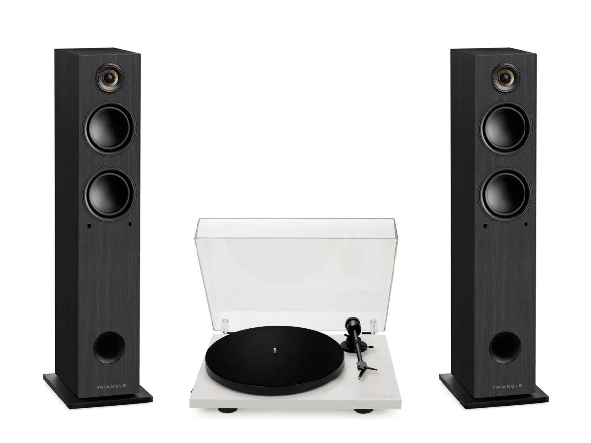TRIANGLE LN05A Noir + Platine LUNAR 1 Crème