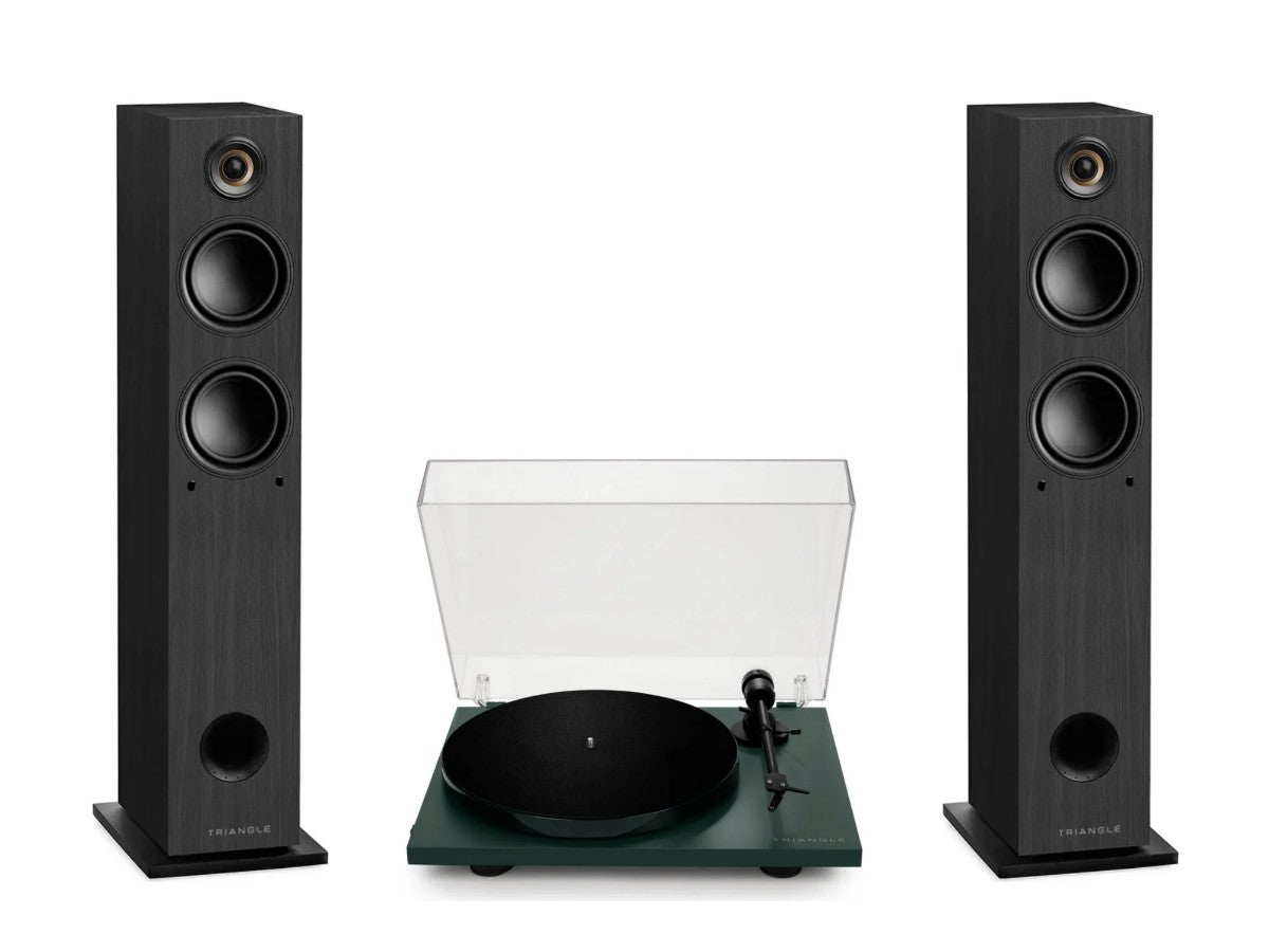 TRIANGLE LN05A Noir + Platine LUNAR 1 Green