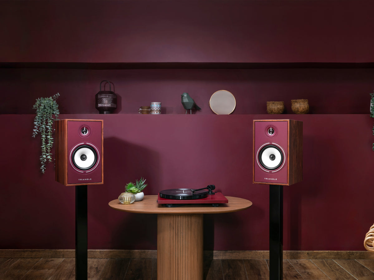 TRIANGLE Platine Vinyle Lunar 1 Bordeaux lifestyle