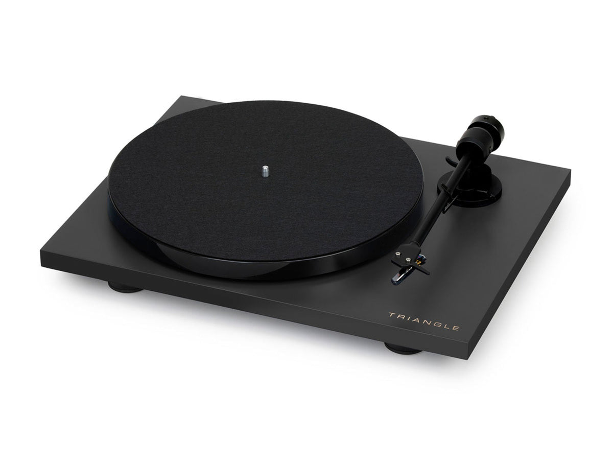 TRIANGLE Platine Vinyle Lunar 1 Black face avant #TRIANGLE Platine Vinyle Lunar 1 (Couleur)_Black