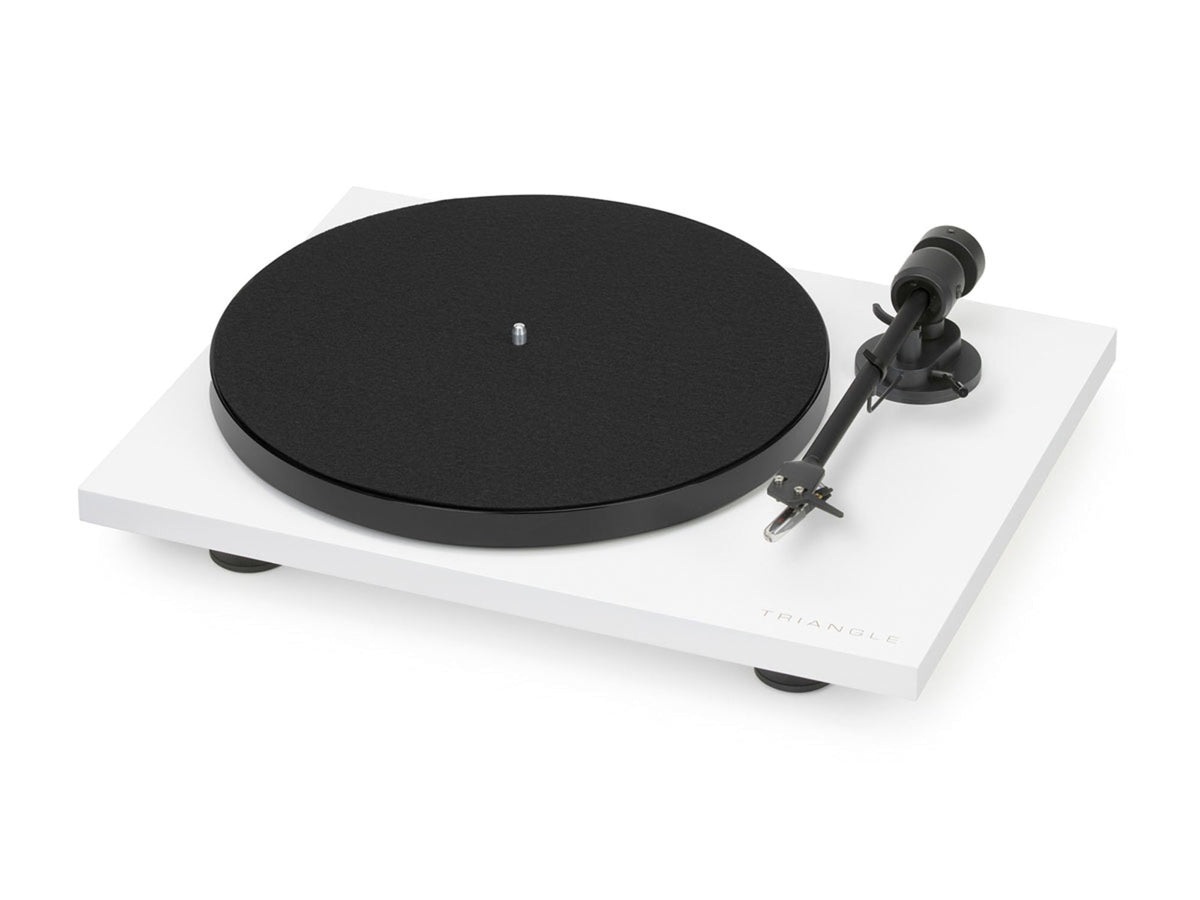 TRIANGLE Platine Vinyle Lunar 1 White face avant #TRIANGLE Platine Vinyle Lunar 1 (Couleur)_White