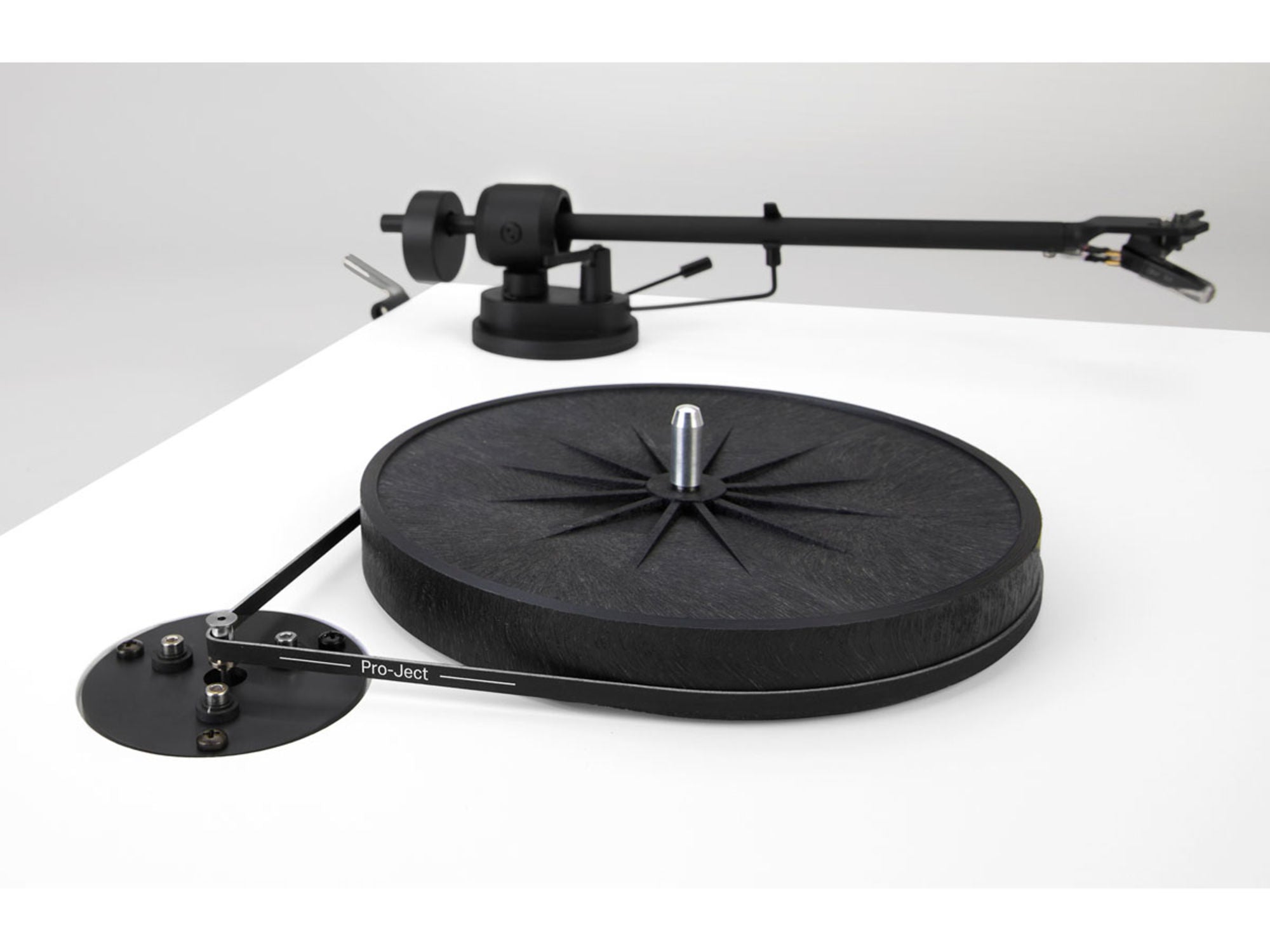 TRIANGLE Platine Vinyle Lunar 1 White detail courroie