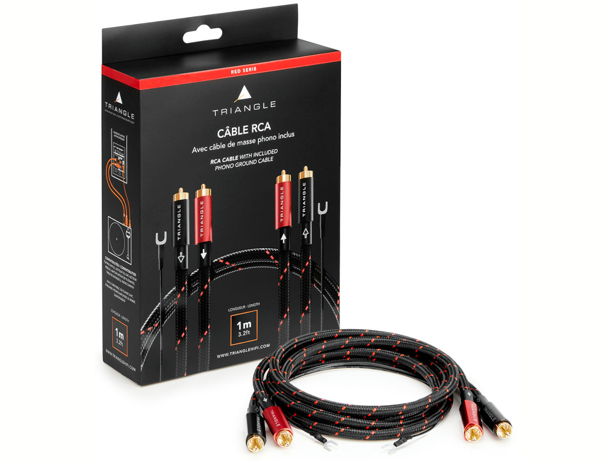TRIANGLE RED RCA Stéréo 1