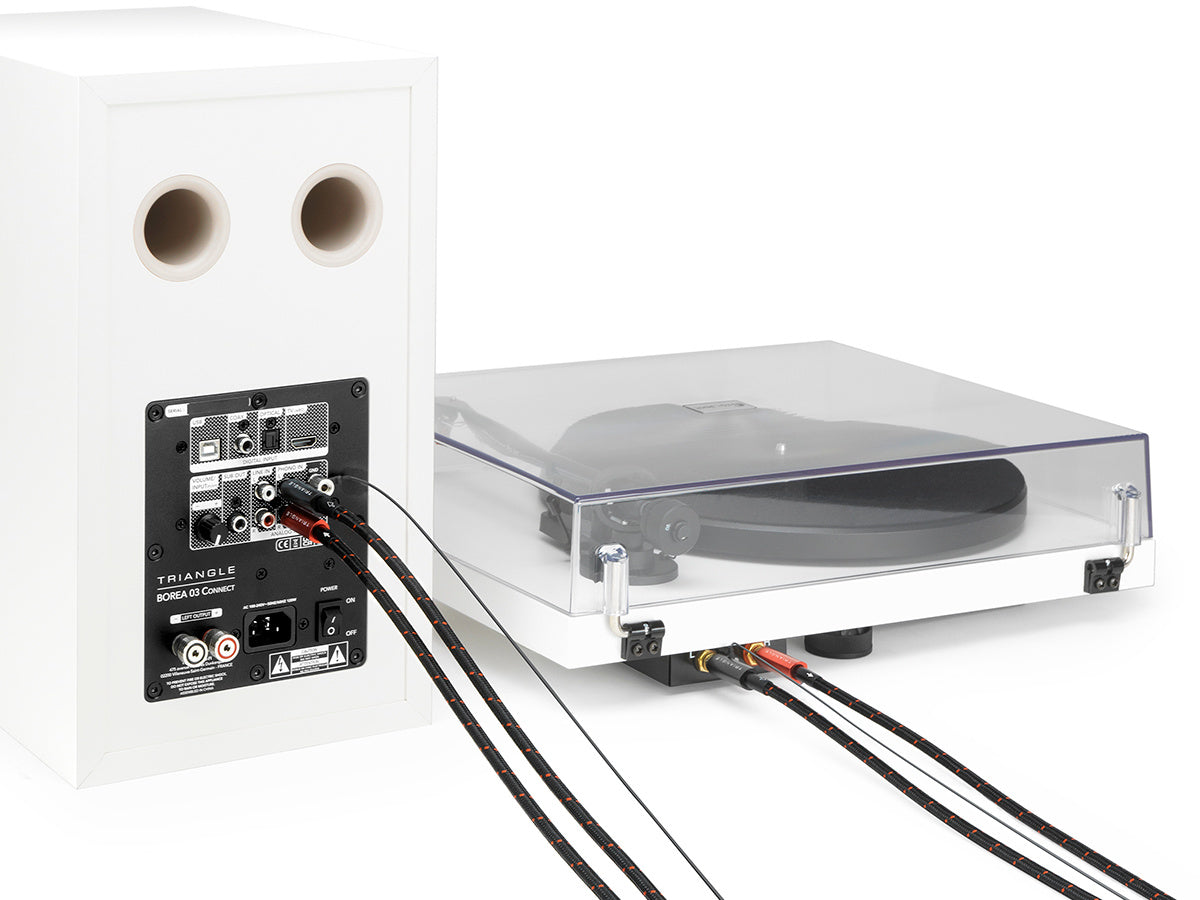 TRIANGLE RED RCA Stéréo 3