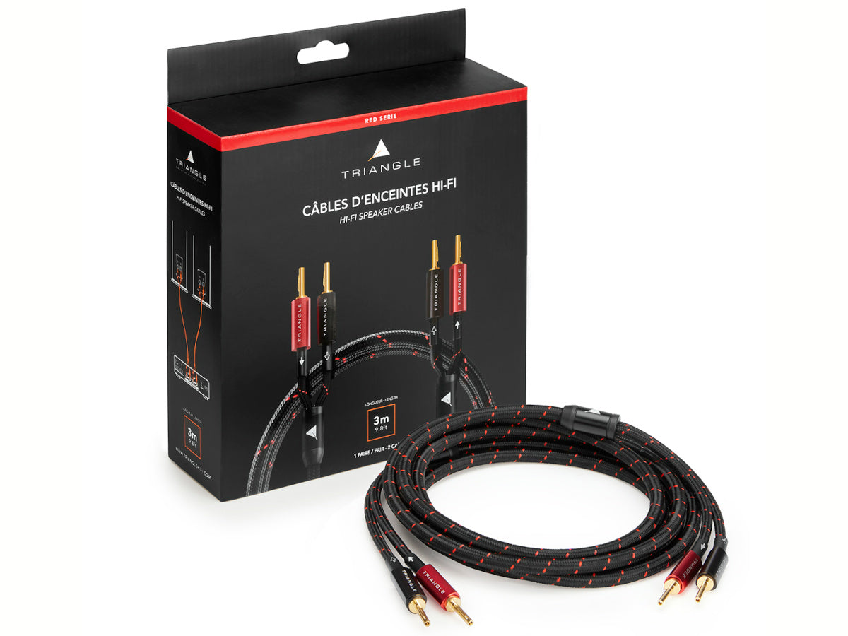 TRIANGLE RED Câble d'enceintes Monté