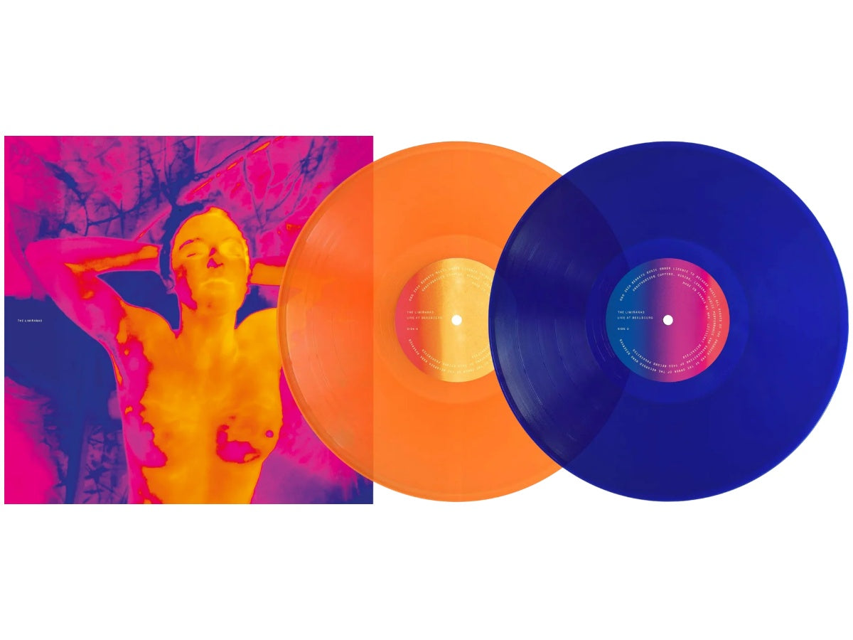 THE LIMINANAS - LIVE AT BEAUBOURG ORANGE AND BLUE VINYL