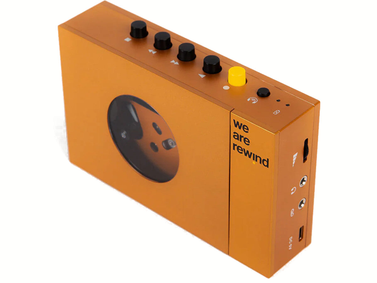 we are rewind lecteur cassette serge orange