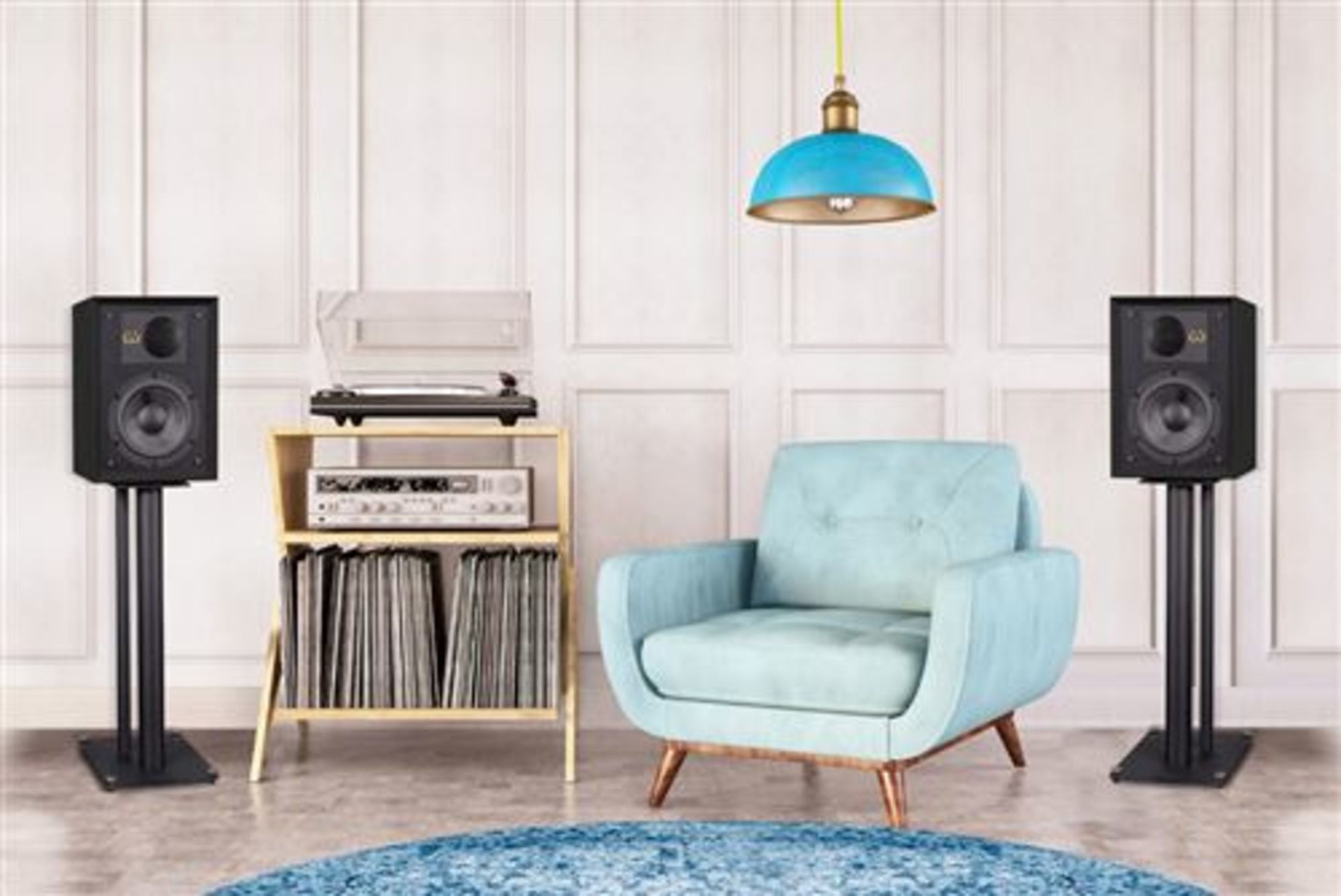 WHARFEDALE DENTON 85 Chêne Noir lifestyle