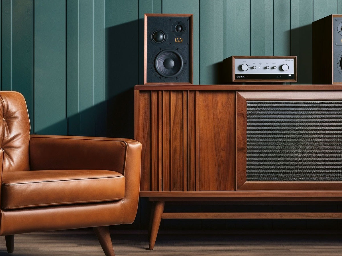 WHARFEDALE Super Denton (la paire) Noyer