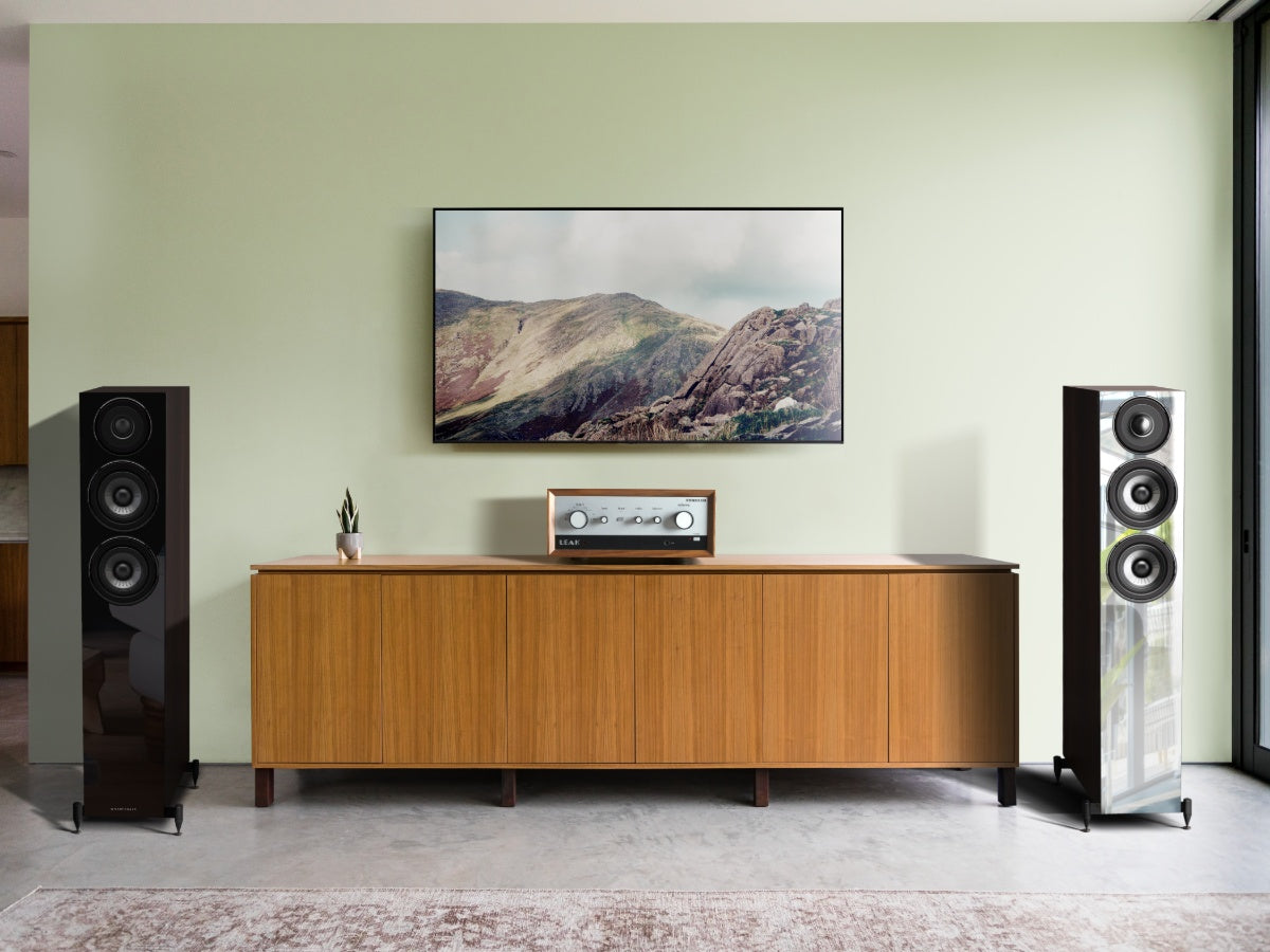 WHARFEDALE Diamond 12.3 (la paire) Chêne Noir