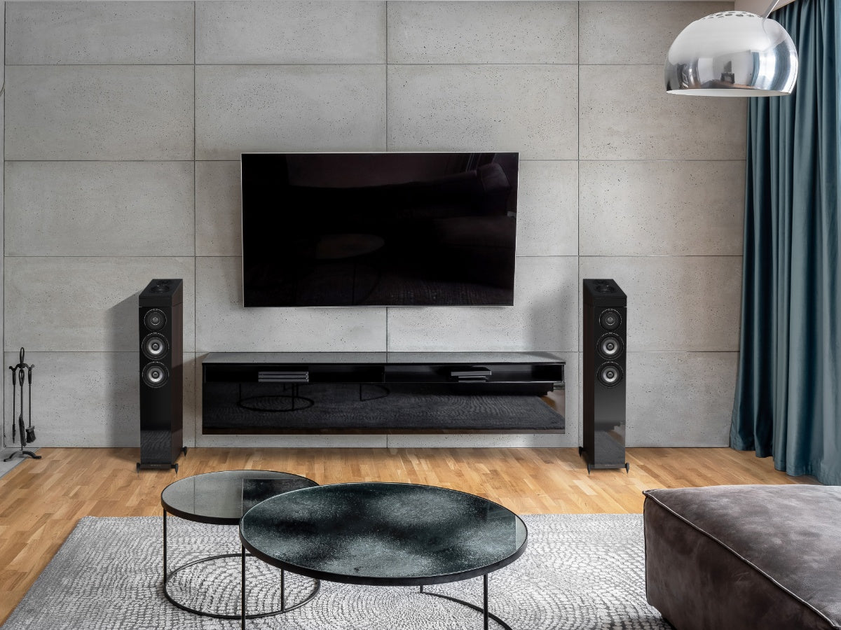 WHARFEDALE Diamond 12.3 (la paire) Chêne Noir