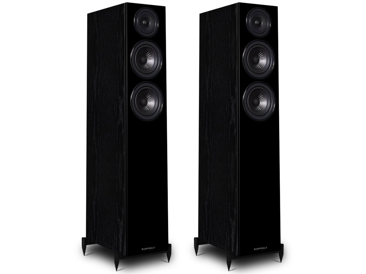 WHARFEDALE Diamond 12.3 (la paire) Chêne Noir