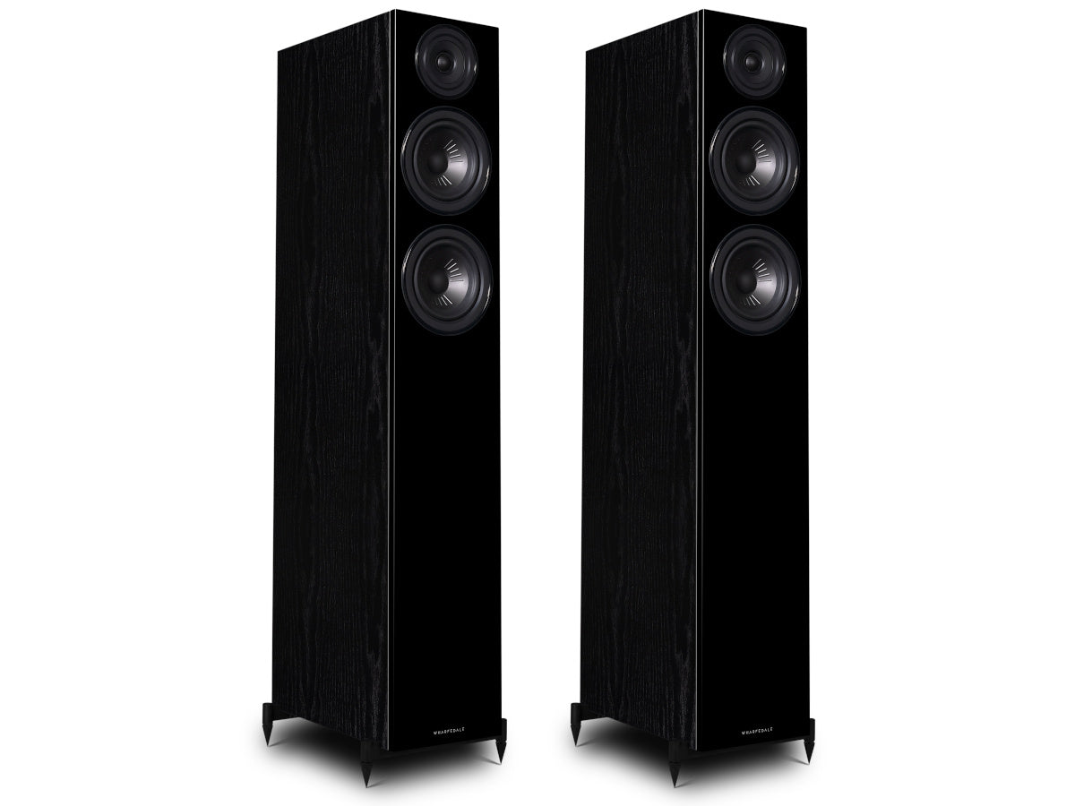 WHARFEDALE Diamond 12.4 (la paire) Chêne Noir
