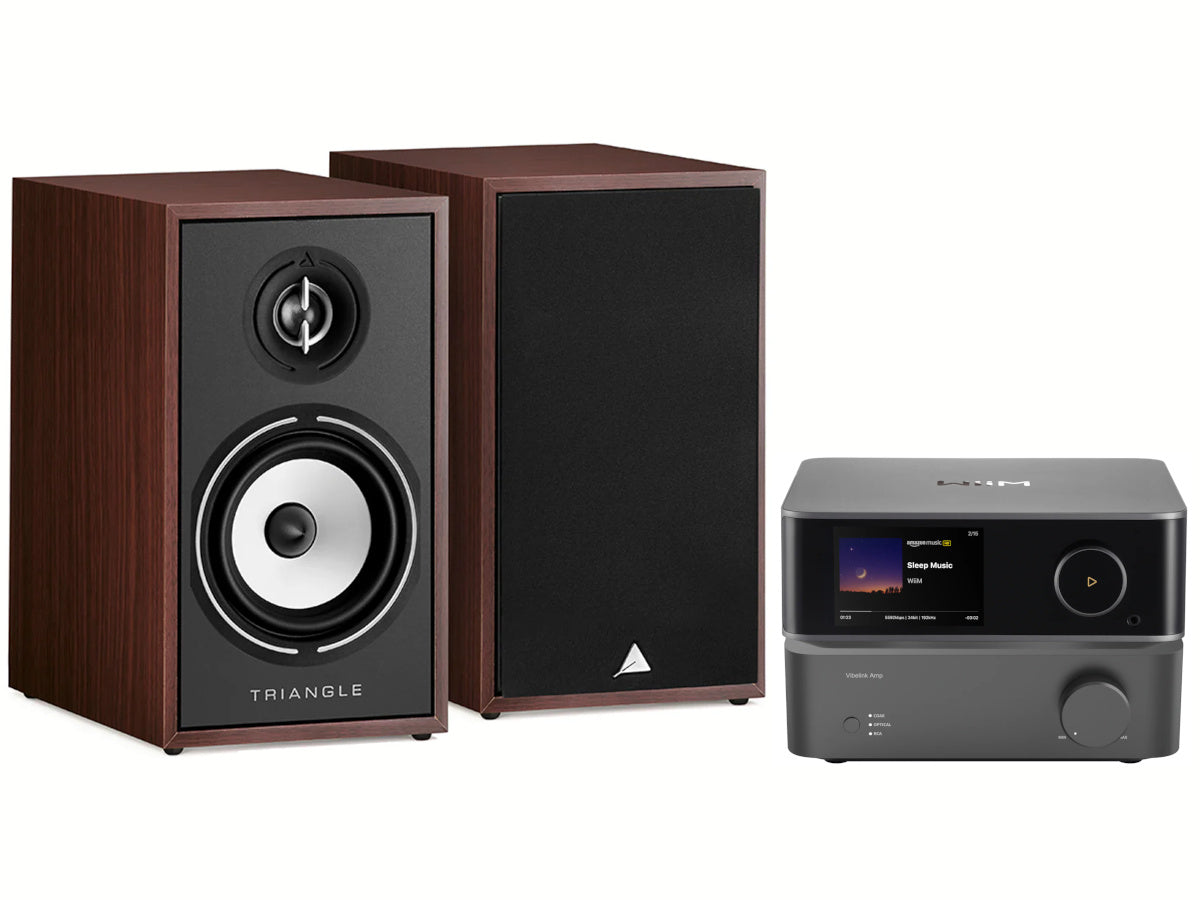 WIIM ULTRA + VIBELINK SYSTEM + TRIANGLE BR02 NOYER