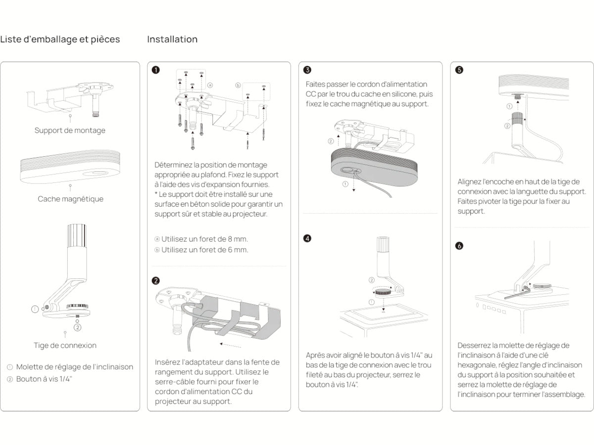 XGIMI Support Plafond Horizon