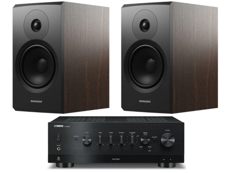YAMAHA R-N800A + DYNAUDIO EMIT II 20