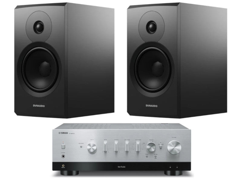 YAMAHA R-N800A + DYNAUDIO EMIT II 20
